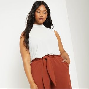 Eloquii Mock Neck Tank